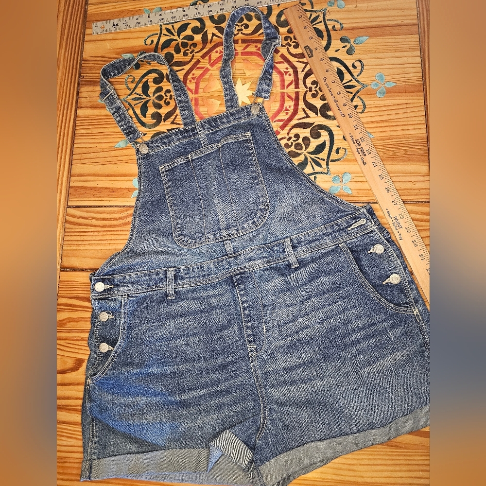 Old Navy Blue Denim Overalls